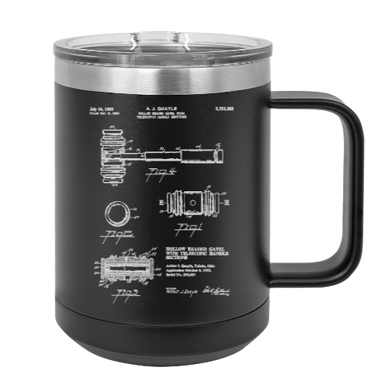 Judge Gavel Patent - Lawyer - MUG - engraved Insulated Stainless steel