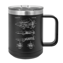 Load image into Gallery viewer, NASA Space Shuttle - MUG - engraved Insulated Stainless steel