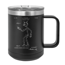 Load image into Gallery viewer, Reddy Kilowatt Electric man - Electrical Engineer - MUG - engraved Insulated Stainless steel