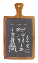 Load image into Gallery viewer, NASA Aerospace Aerial Capsule device - Engraved Slate & Wood Cutting board