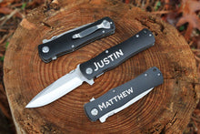 Cargar imagen en el visor de la galería, Engraved Pocket Knife -DESIGN YOUR OWN - Custom - Personalized