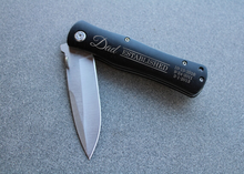 Cargar imagen en el visor de la galería, Engraved Pocket Knife -DESIGN YOUR OWN - Custom - Personalized