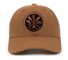 Load image into Gallery viewer, HEMP Leather Patch hat - DESIGN YOUR OWN - Custom - Personalized