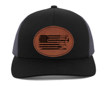 Cargar imagen en el visor de la galería, Mechanic - engraved Leather Patch hat