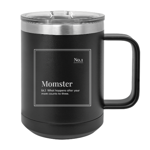 Momster - MUG - engraved Insulated Stainless steel