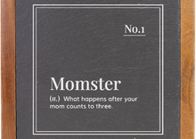 Cargar imagen en el visor de la galería, Momster - Slate & Wood Cutting board