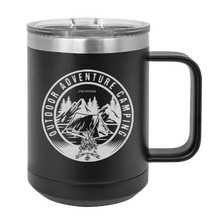 Load image into Gallery viewer, Outdoor, Adventure, Camping - MUG - engraved Insulated Stainless steel