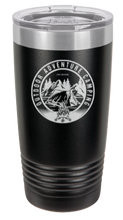 Load image into Gallery viewer, Outdoor, Adventure, Camping - engraved Tumbler - insulated stainless steel travel mug