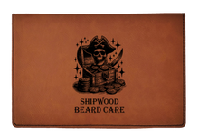 Charger l&#39;image dans la galerie, ShipWood Pirate - Beard Care Box Set - Beard Balm and Oil - Reusable leather box.
