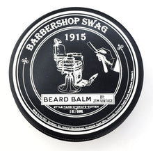 Cargar imagen en el visor de la galería, Barbershop Swag All Natural - Beard Box Set - Beard Balm and Oil - Reusable leather box.
