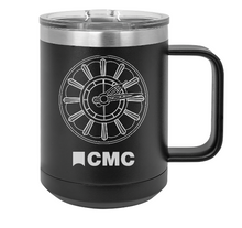 Load image into Gallery viewer, Metal MUG w/ Slide lid - DESIGN YOUR OWN - Custom - Personalized - Camping Mug

