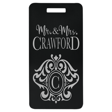Metal Luggage Tag - DESIGN YOUR OWN -Custom - Personalized