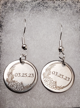 Load image into Gallery viewer, Design your own charm pendant Earrings - DESIGN YOUR OWN -Custom - Personalized
