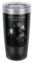 Cargar imagen en el visor de la galería, John Deere Tractor  - engraved Tumbler - insulated stainless steel travel mug
