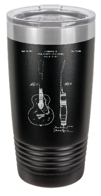 Gretsch Guitar - engraved Tumbler - insulated stainless steel travel mug