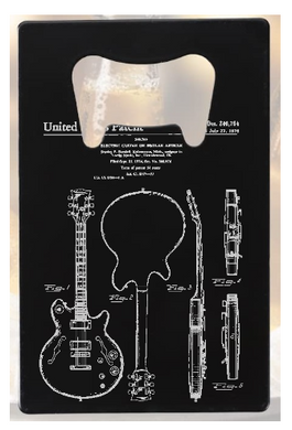 Gibson Semi hollow body Electric guitar Bottle Opener - Metal