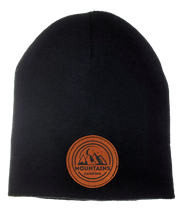 Charger l&#39;image dans la galerie, Leather Patch Beanie - DESIGN YOUR OWN - Custom - Personalized
