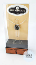 Cargar imagen en el visor de la galería, Limited Edition (3 of 12) Color laser engraved Mushroom necklace - 925 Silver
