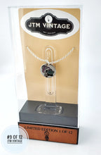 Cargar imagen en el visor de la galería, Limited Edition (9 of 12) Color laser engraved Mushroom necklace - 925 Silver
