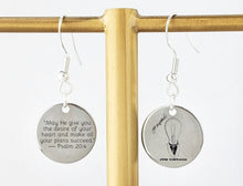 Charger l&#39;image dans la galerie, Design your own charm pendant Earrings - DESIGN YOUR OWN -Custom - Personalized

