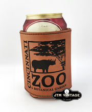 Load image into Gallery viewer, Leather beverage can Holder - DESIGN YOUR OWN -Custom - Personalized
