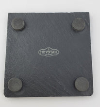 Cargar imagen en el visor de la galería, Gretsch Guitar - Laser engraved fine Slate Coaster
