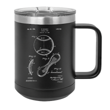 Load image into Gallery viewer, Baseball Patent drawing - MUG - engraved Insulated Stainless steel
