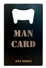 Load image into Gallery viewer, Credit card Bottle Opener Metal - DESIGN YOUR OWN -Custom - Personalized - Credit Card size

