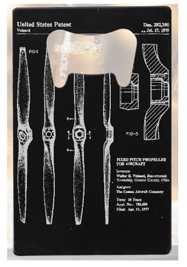 Cessna Fixed pitch PROP propeller - Bottle Opener - Metal