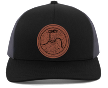 Load image into Gallery viewer, CINCY Downtown engraved Leather Patch hat - Cincinnati Ohio
