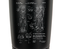 Cargar imagen en el visor de la galería, Deep Sea diver Diving suit  - engraved Tumbler - insulated stainless steel travel mug

