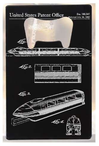 Disney Monorail - Bottle Opener - Metal