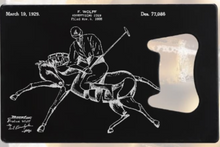 Charger l&#39;image dans la galerie, Equestrian polo player on horse - Bottle Opener - Metal
