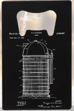 Farm Silo Grain bin - Bottle Opener - Metal