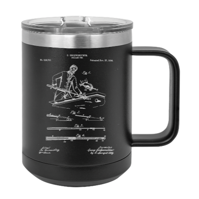 Billiard player - MUG - engraved Insulated Stainless steel