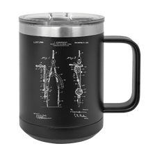 Charger l&#39;image dans la galerie, Geometry Metal Compass technical drawing instrument - MUG - engraved Insulated Stainless steel
