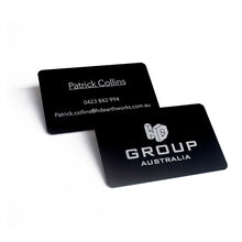 Load image into Gallery viewer, Metal Business cards-  Custom - Personalized
