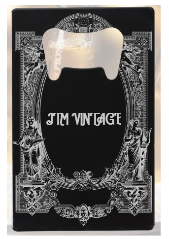 Ornate Art Deco Gatsby style JTM VINTAGE - Bottle Opener - Metal