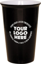 Cargar imagen en el visor de la galería, Engraved Ceramic tumbler travel mug - DESIGN YOUR OWN - Custom - Personalized
