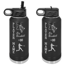 Load image into Gallery viewer, Custom Engraved Water Bottle 32 oz - DESIGN YOUR OWN - Custom - Personalized
