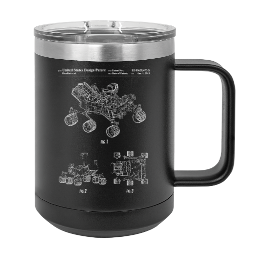 Mars Rover - MUG - engraved Insulated Stainless steel