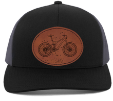 Charger l&#39;image dans la galerie, Mountain Bike - Leather Patch hat
