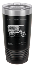 Load image into Gallery viewer, Horse Drawn Ambulance Medical History - engraved Tumbler - insulated stainless steel travel mug
