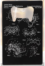 Charger l&#39;image dans la galerie, PS2 Controller patent drawing Playstation - Bottle Opener - Metal
