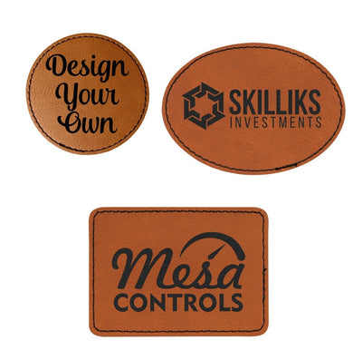 Leather Patches - DESIGN YOUR OWN - Custom - Personalized
