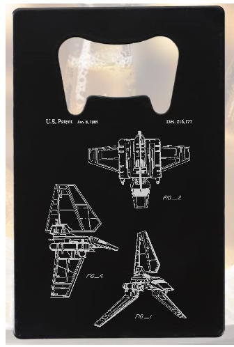 Star Wars Imperial army Shuttle - Bottle Opener - Metal