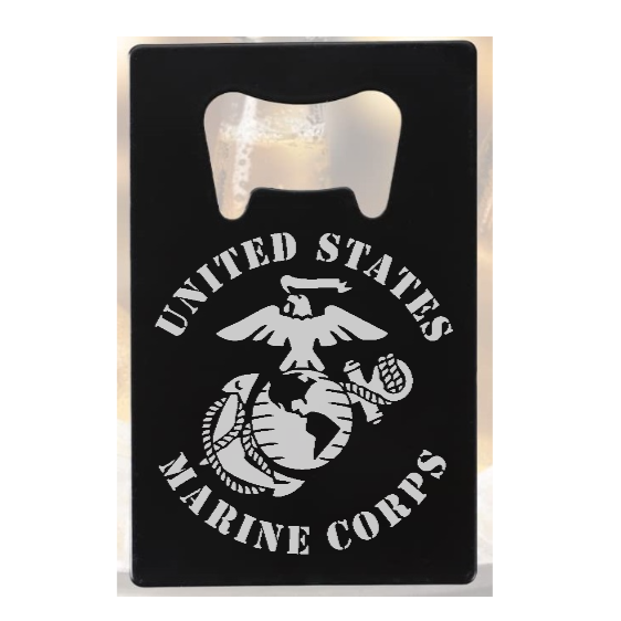 USMC United States Marine Corps - Bottle Opener - Metal