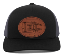 Load image into Gallery viewer, Thruster Jet Engine aviation HAT - Engraved Leather Patch

