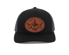 Cargar imagen en el visor de la galería, Leather Patch hat -  DESIGN YOUR OWN -Custom - Personalized
