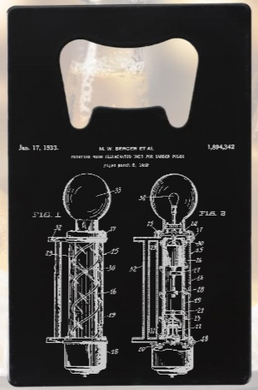 Barber Pole - Bottle Opener - Metal